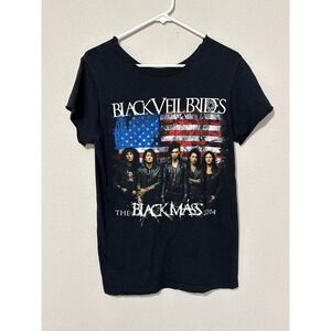 2014 Black Veil Brides Medium T-shirt Rock Band Metal Gothic Glam Metalcore Tour